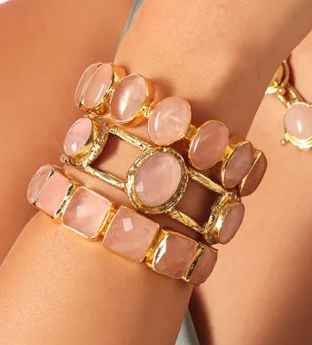 Lisa Cuff- Rose Quartz Stone