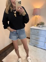 Black Scuba Classic Crew Neck Sweatshirt