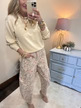 Cream Scuba Classic Crew Neck Sweatshirt