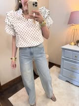 JBD Light Wash High Waisted Straight Leg Jean