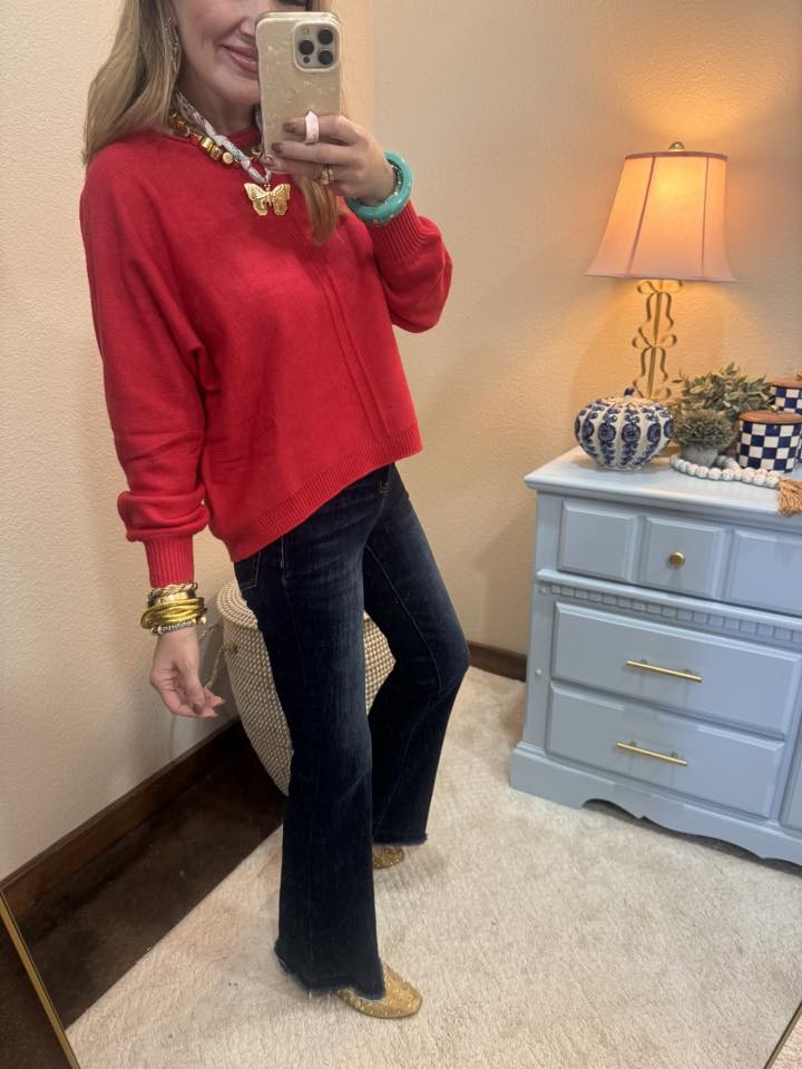 Dark Wash Bootcut Jeans