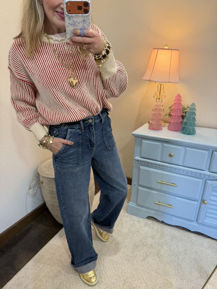 KanCan Cuff Trouser Jeans