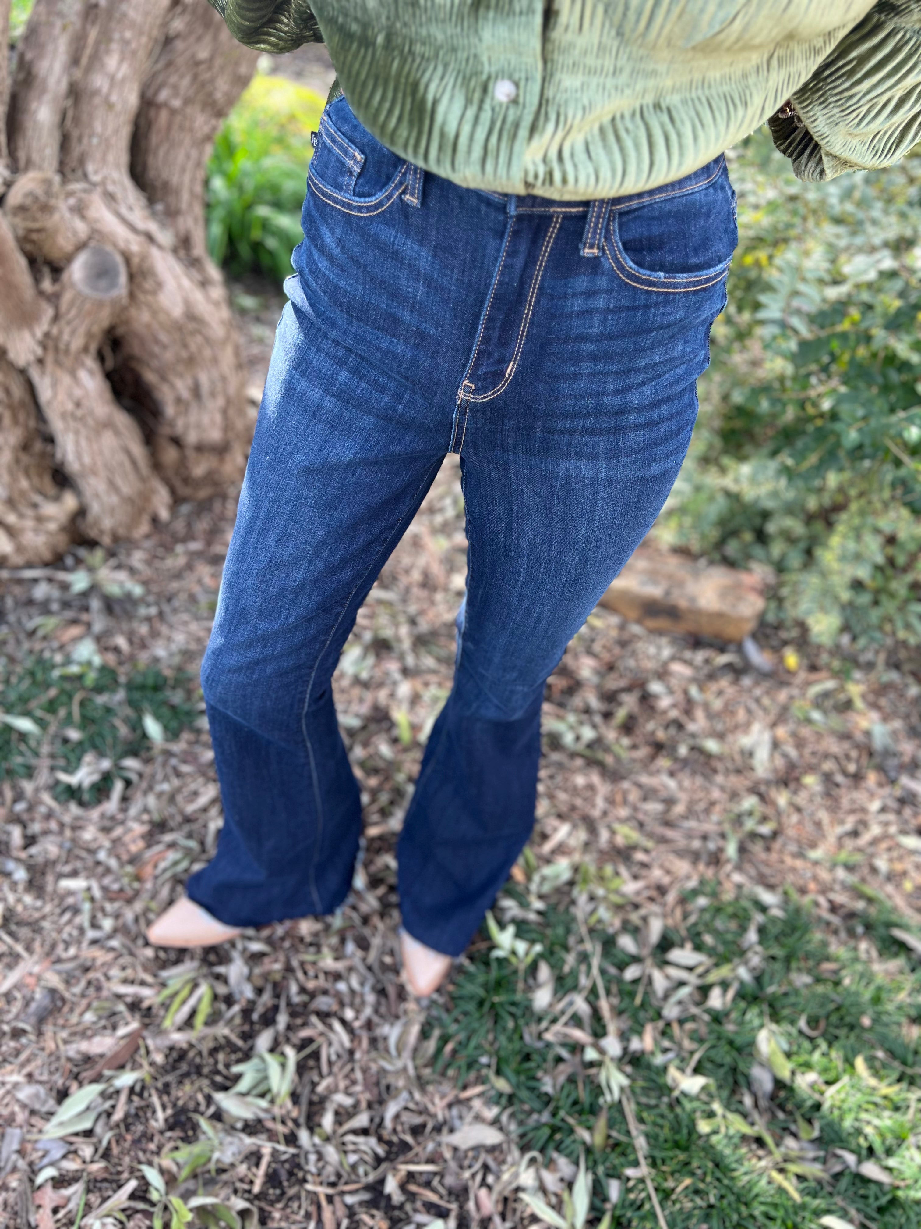 Judy Blue Flare Jeans FS