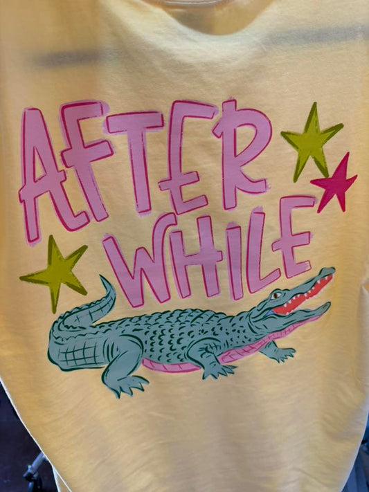 After While Crocodile Graphic Tee