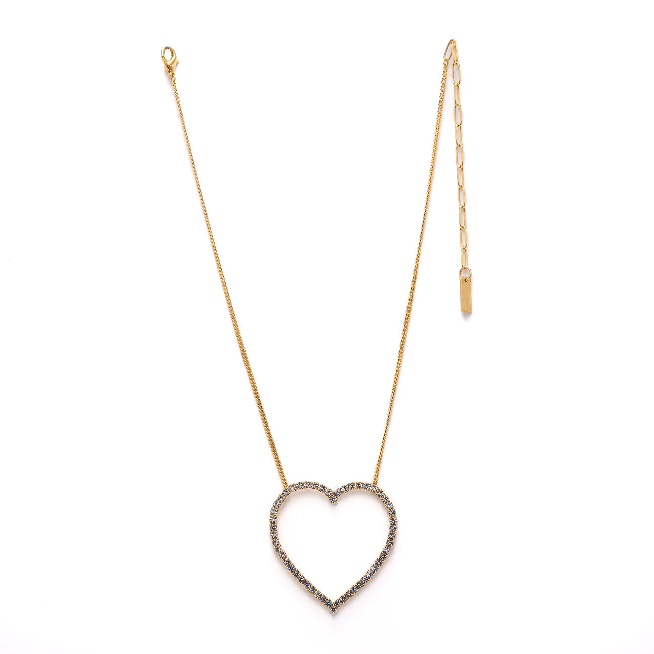 Tova Open Heart Necklace