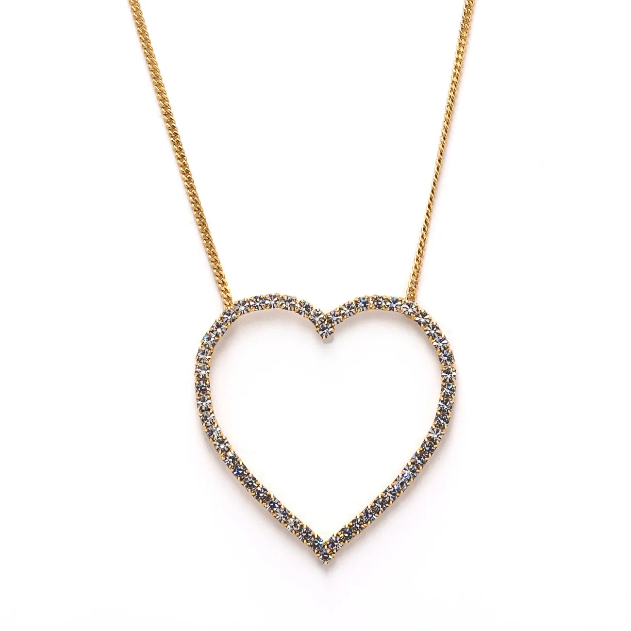 Tova Open Heart Necklace