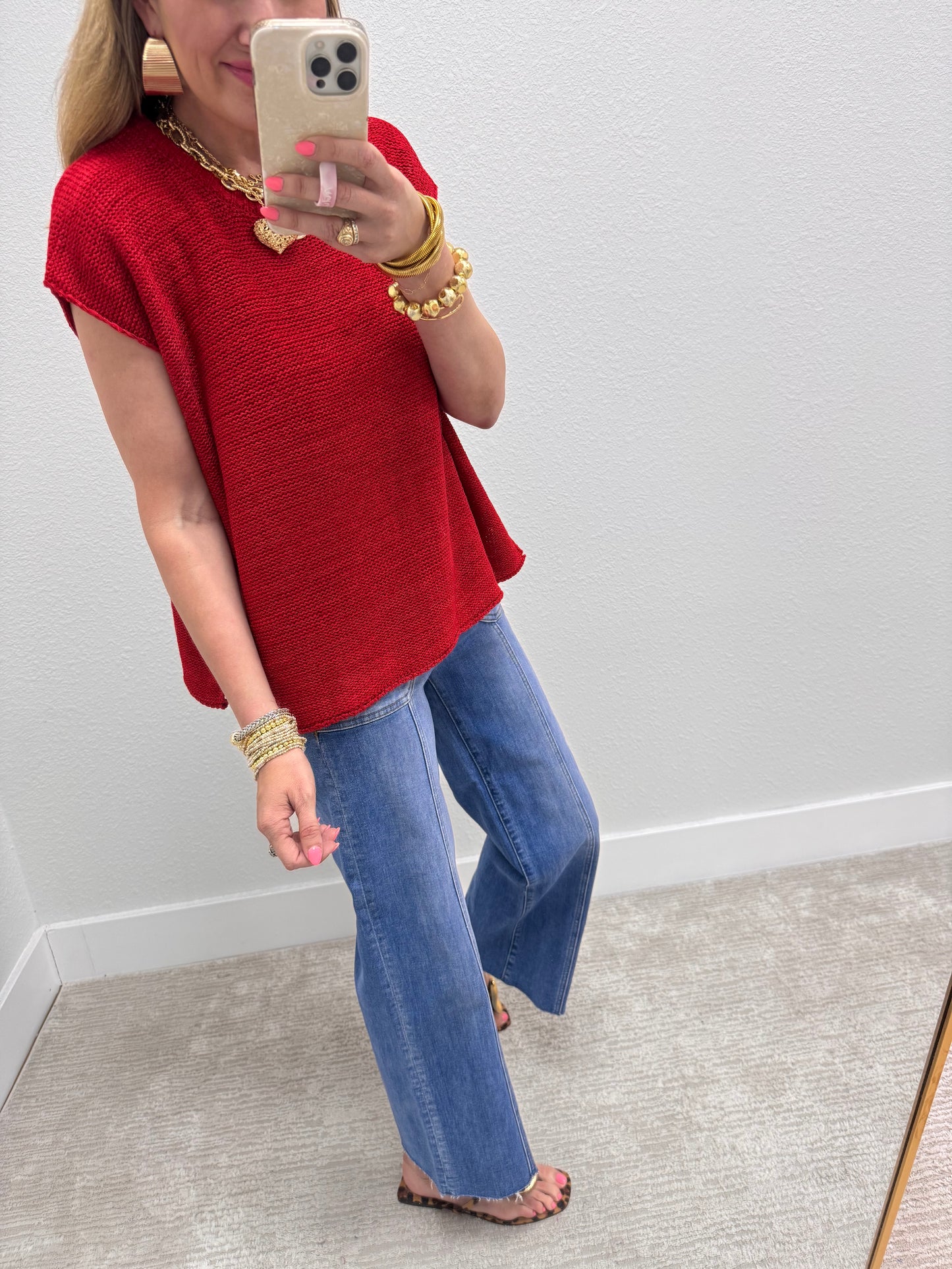 Aug11- Ruby Knit Sweater Tank