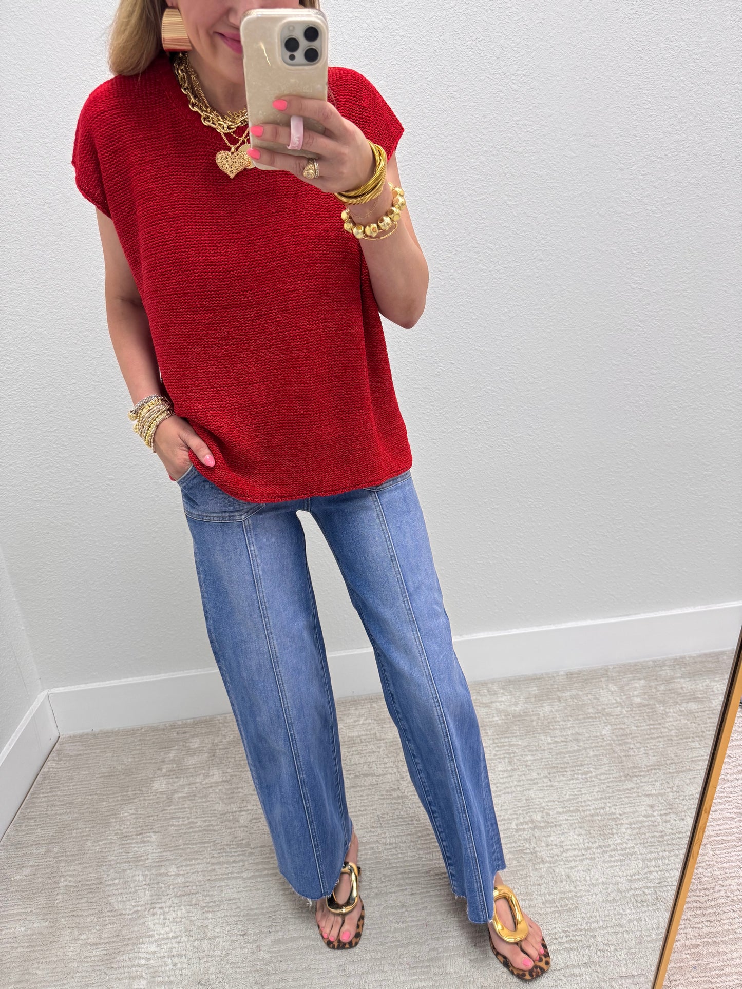 Aug11- Ruby Knit Sweater Tank