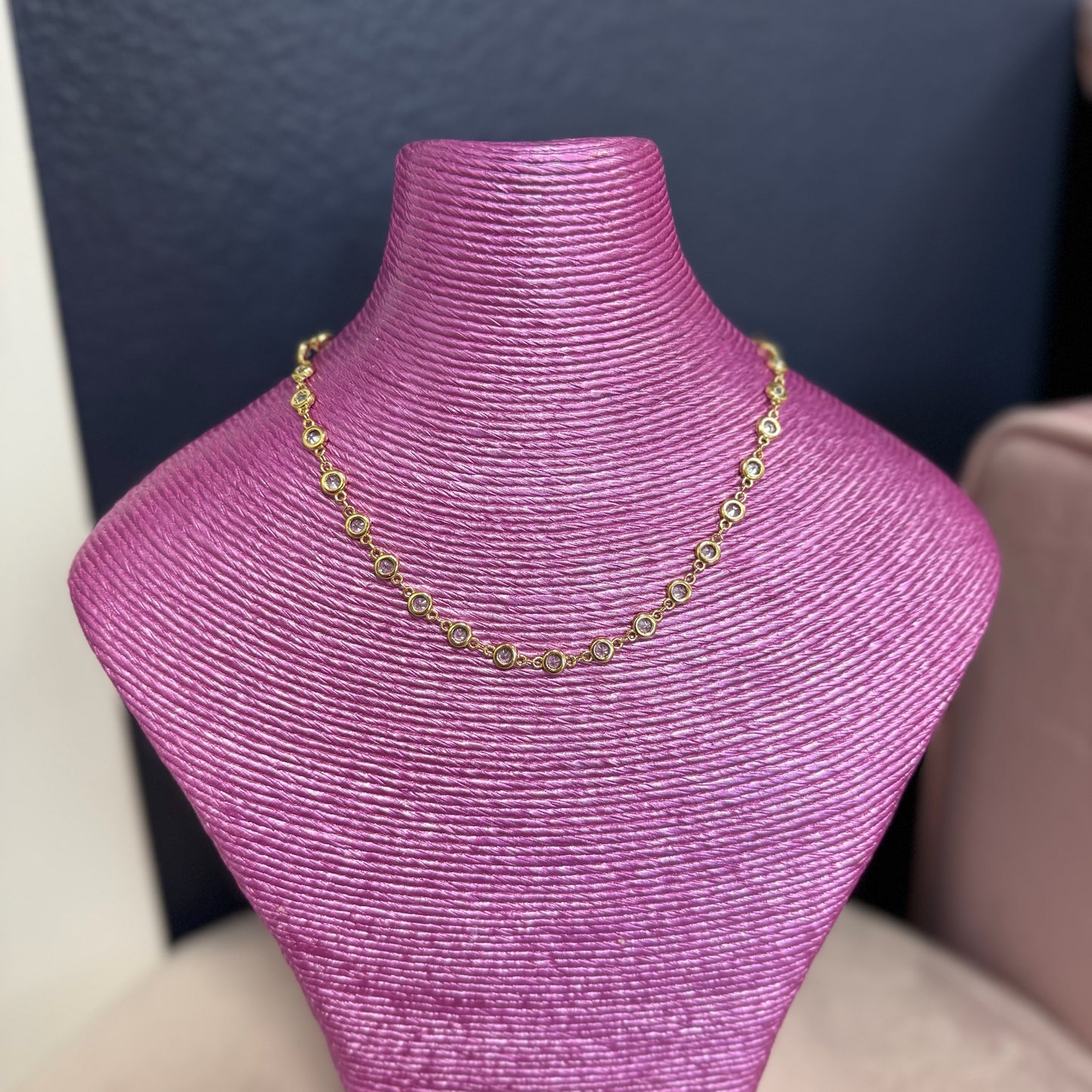 15" Magnetic Crystal Necklace