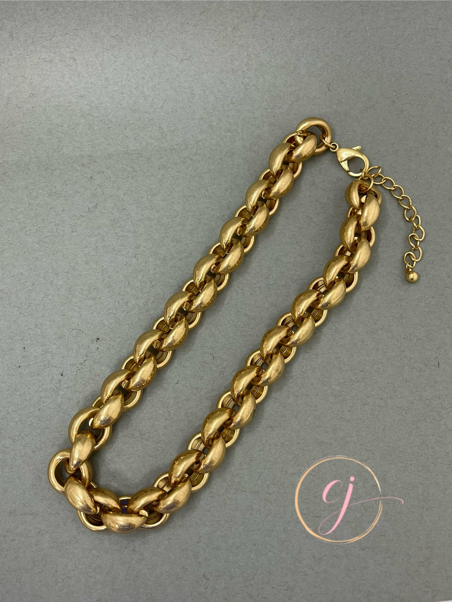 Gold Layer Chain Adjustable Necklace