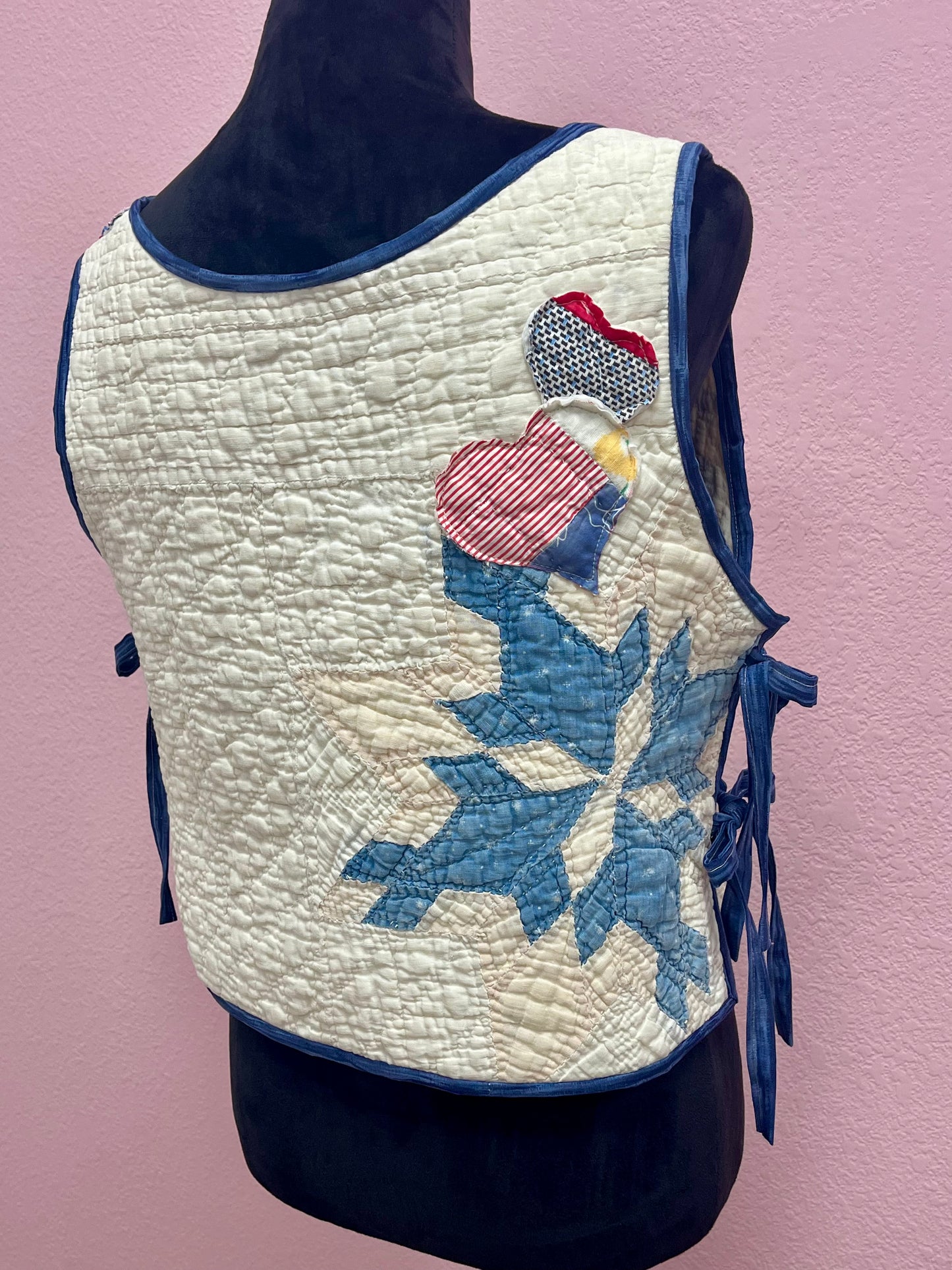 Handmade Quilted Vest #344