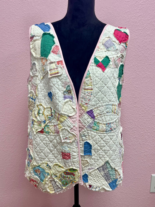 Handmade Quilted Vest #386