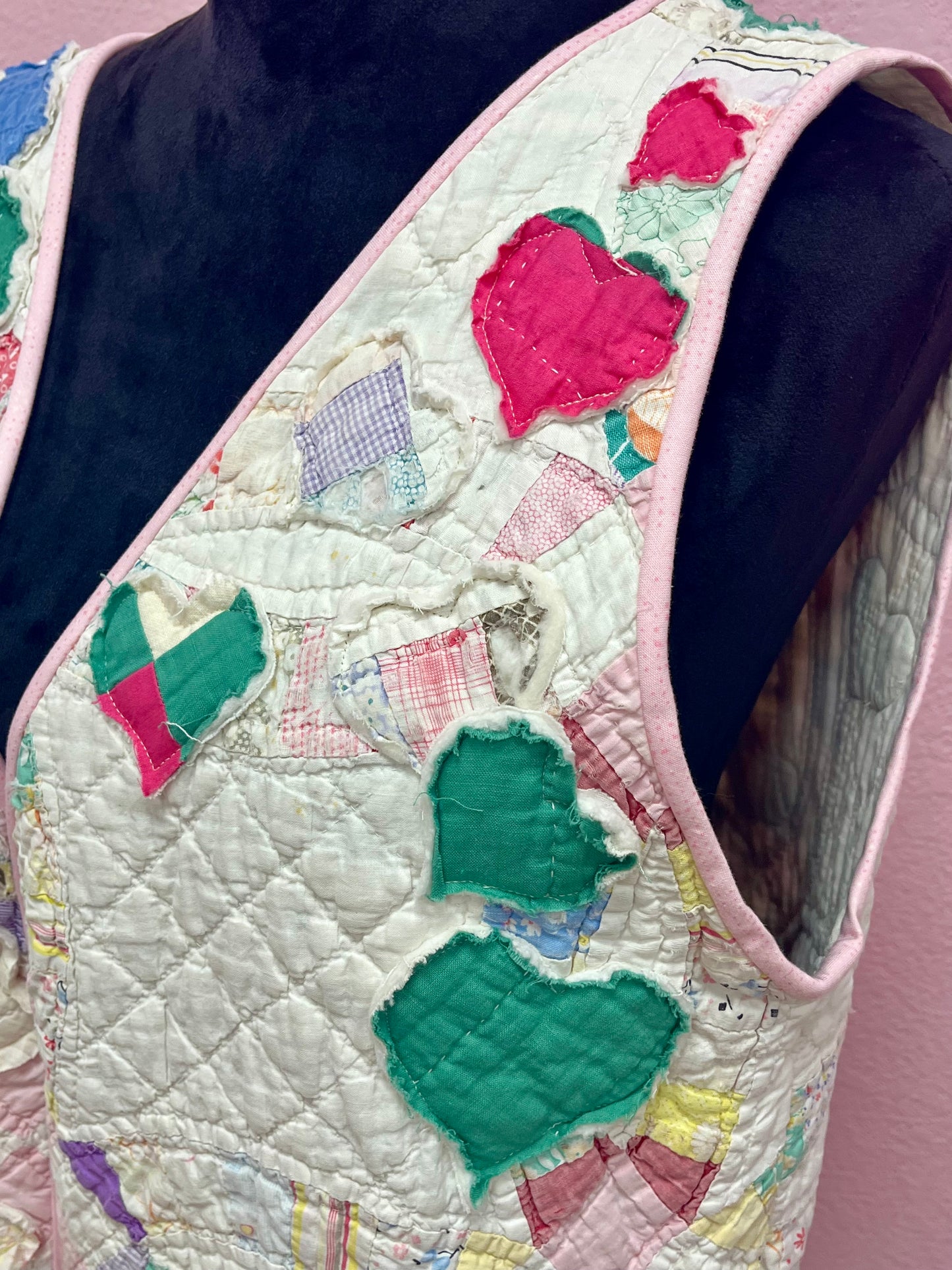 Handmade Quilted Vest #386