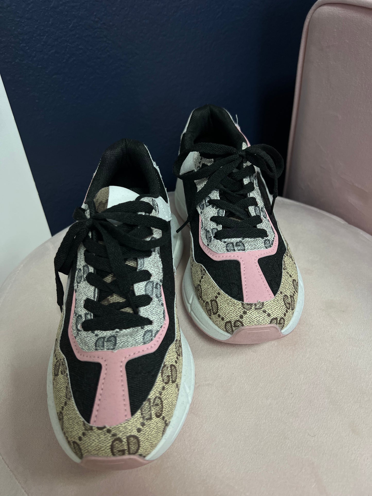 Multi Print Chunky Sneaker FS
