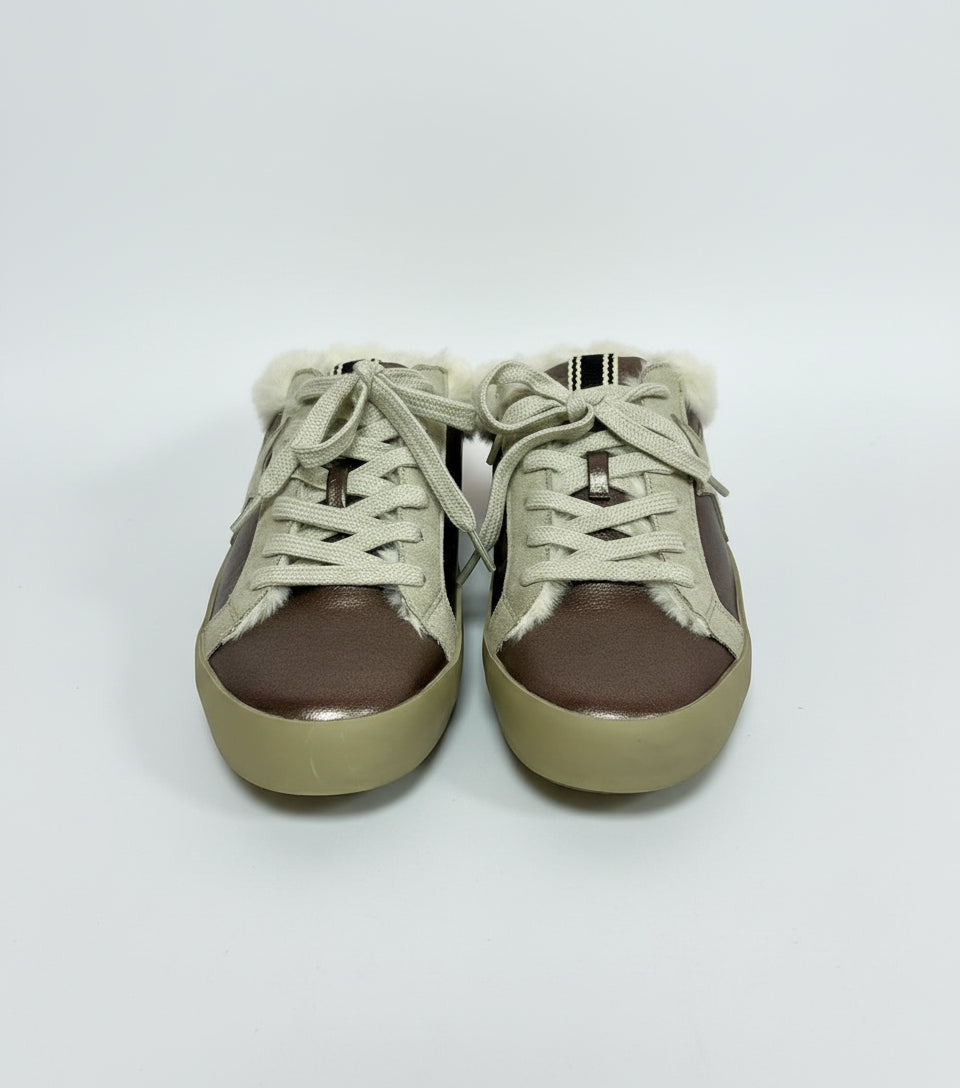 Pinah Gunmetal Slip On Sneakers