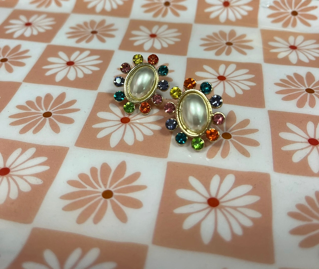 IP29 Colorful Pearl Earrings