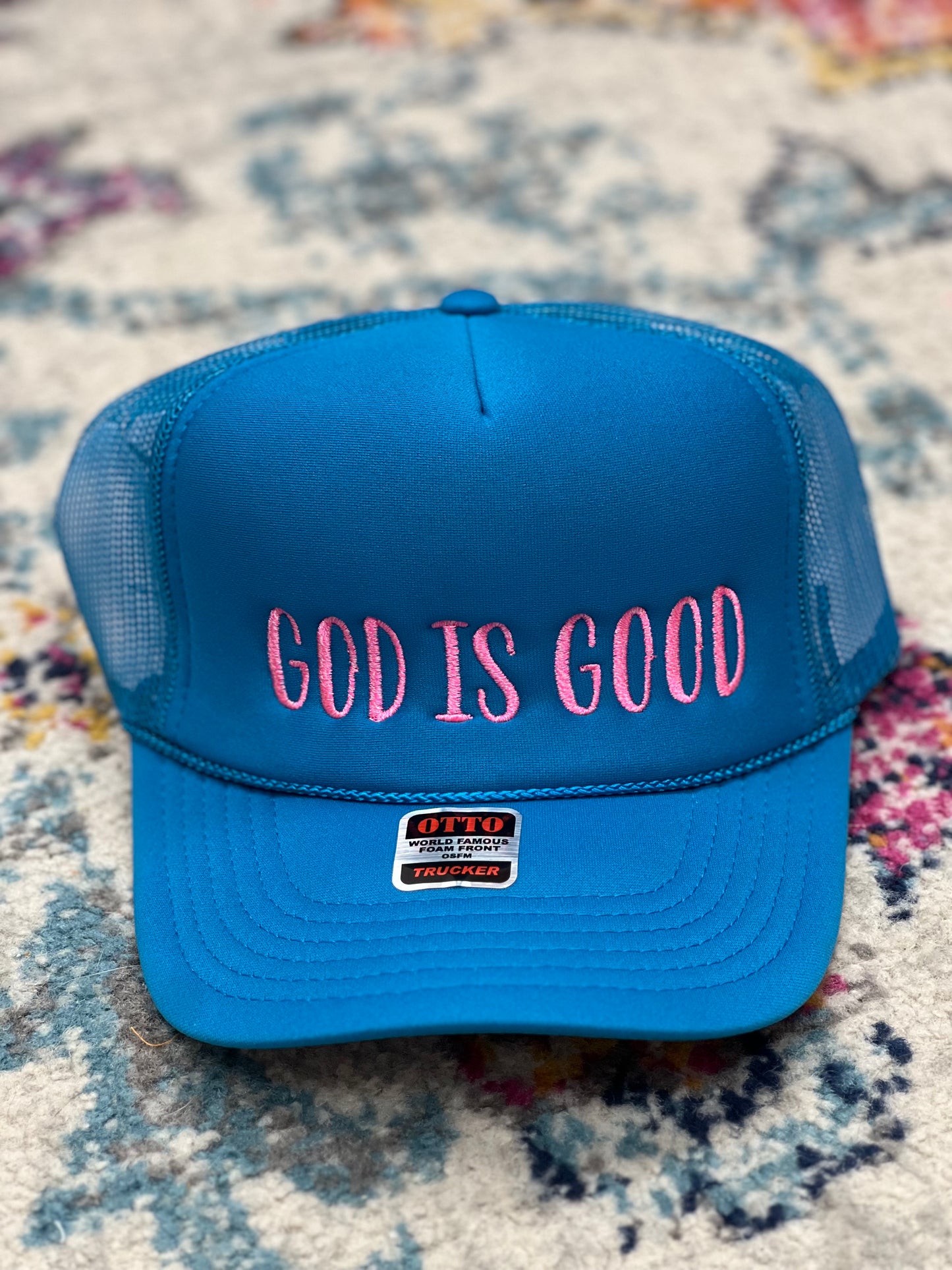 God Is Good Trucker Hat (Multiple Colors)