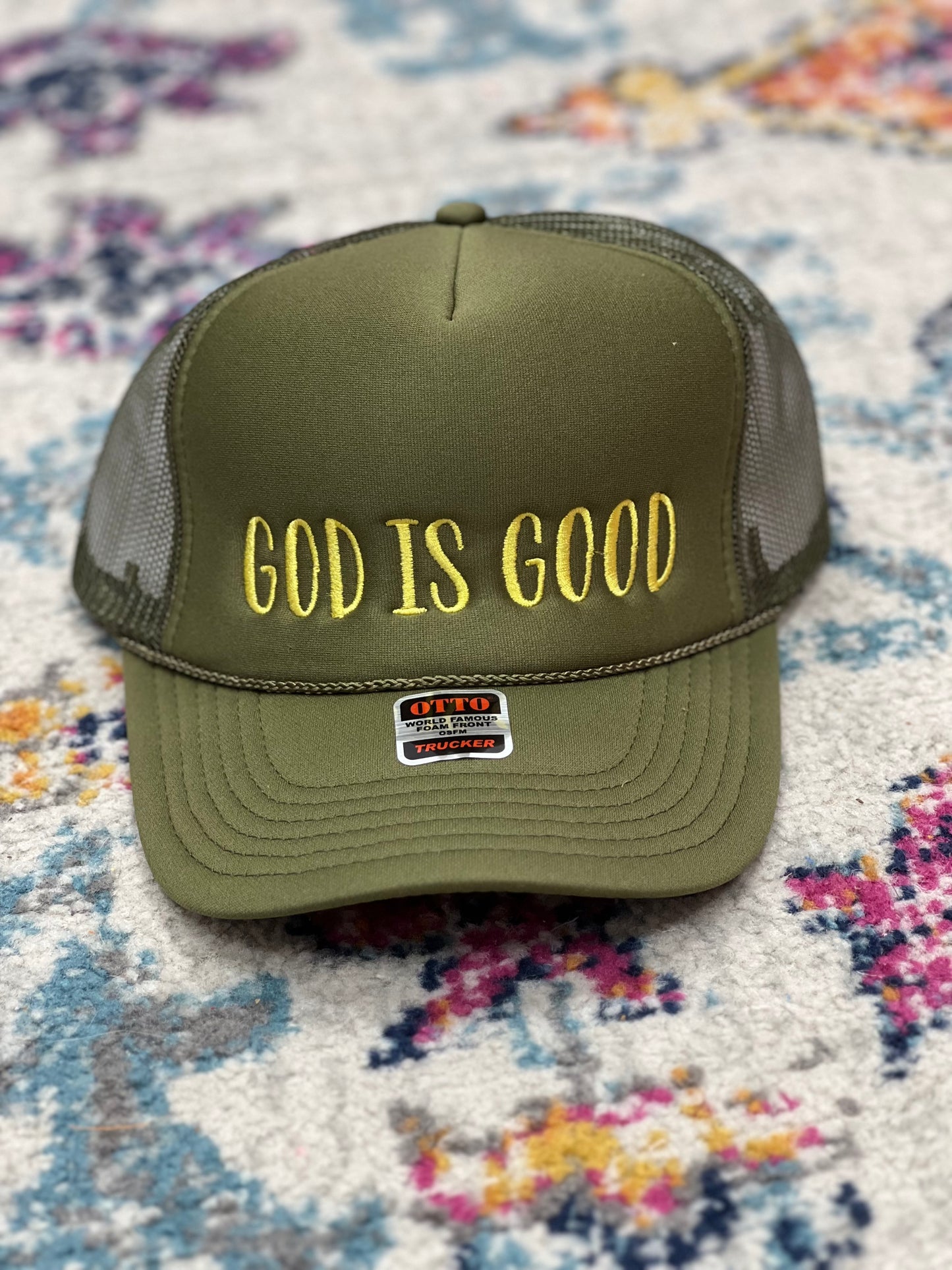 God Is Good Trucker Hat (Multiple Colors)