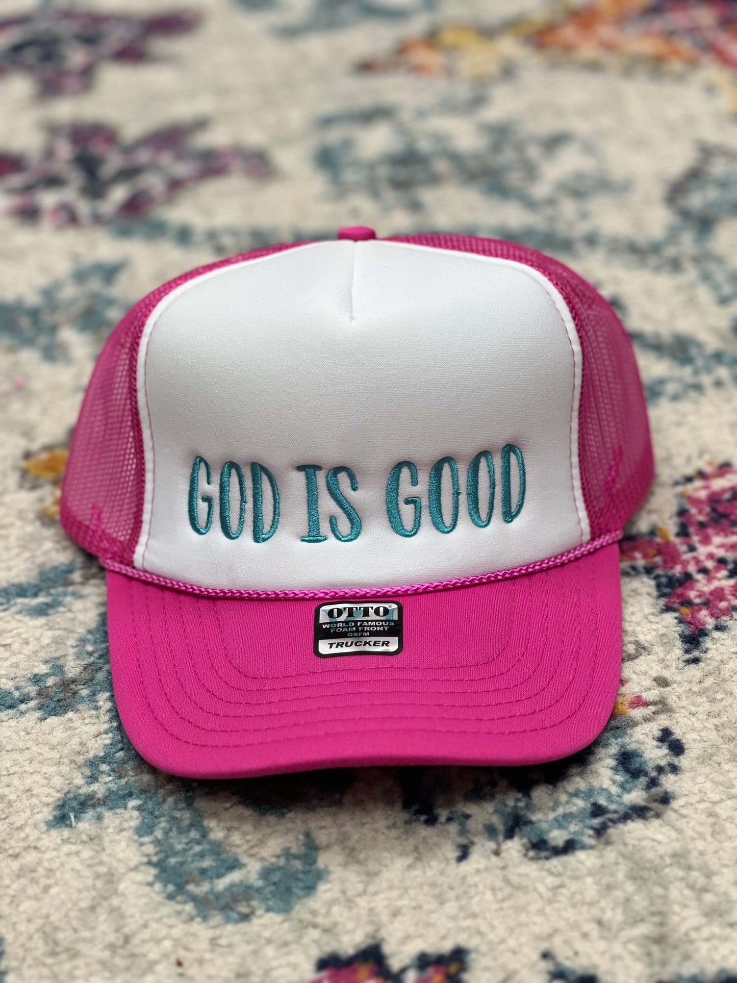 God Is Good Trucker Hat (Multiple Colors)