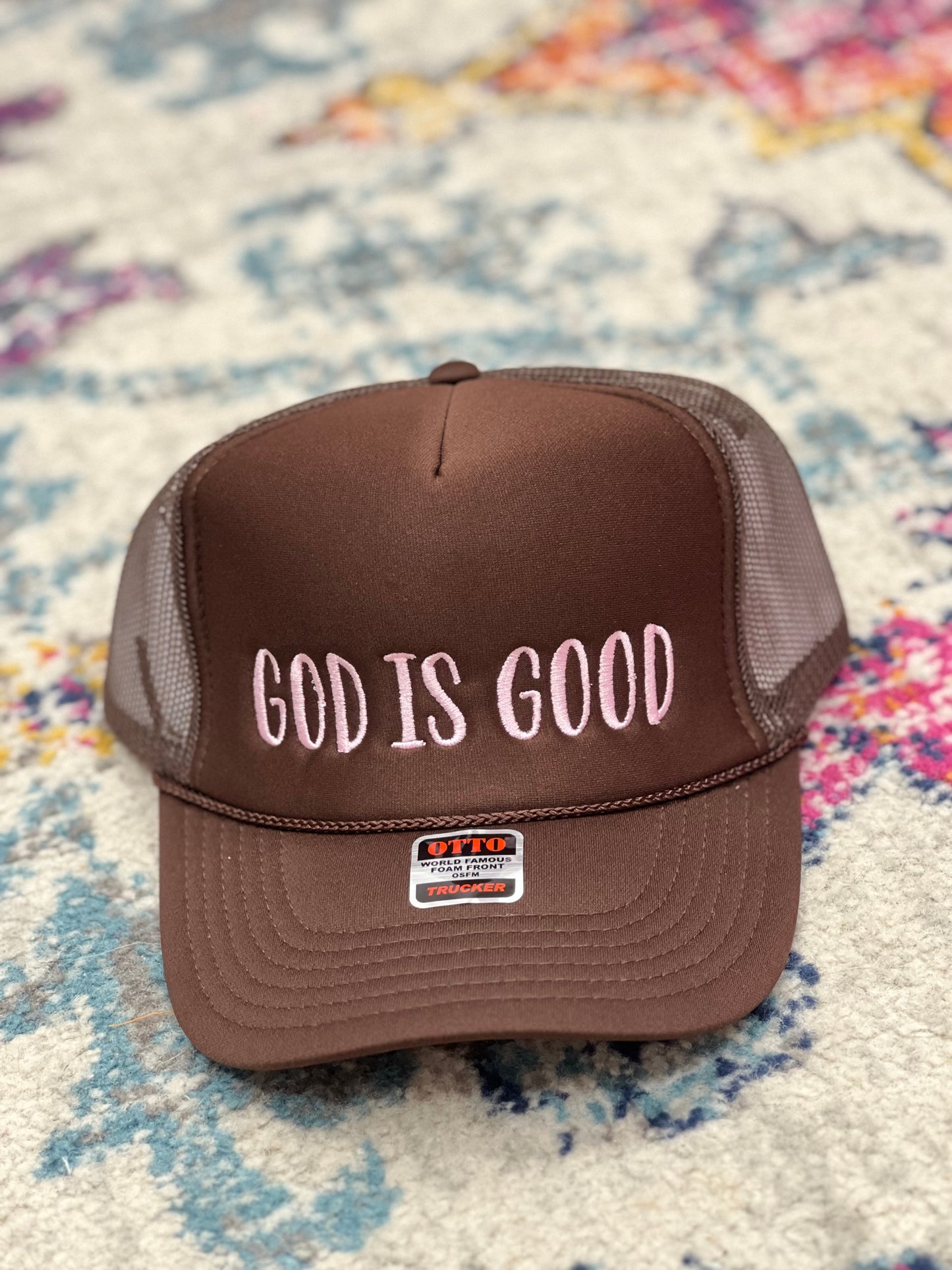 God Is Good Trucker Hat (Multiple Colors)