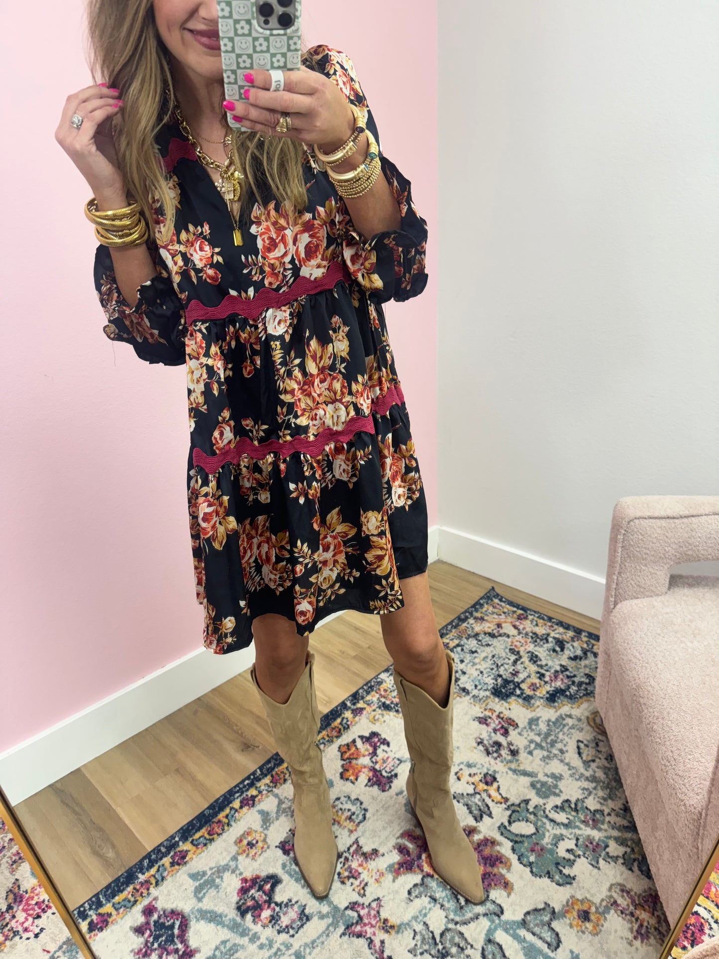 Taupe Suede Tall Boots FS