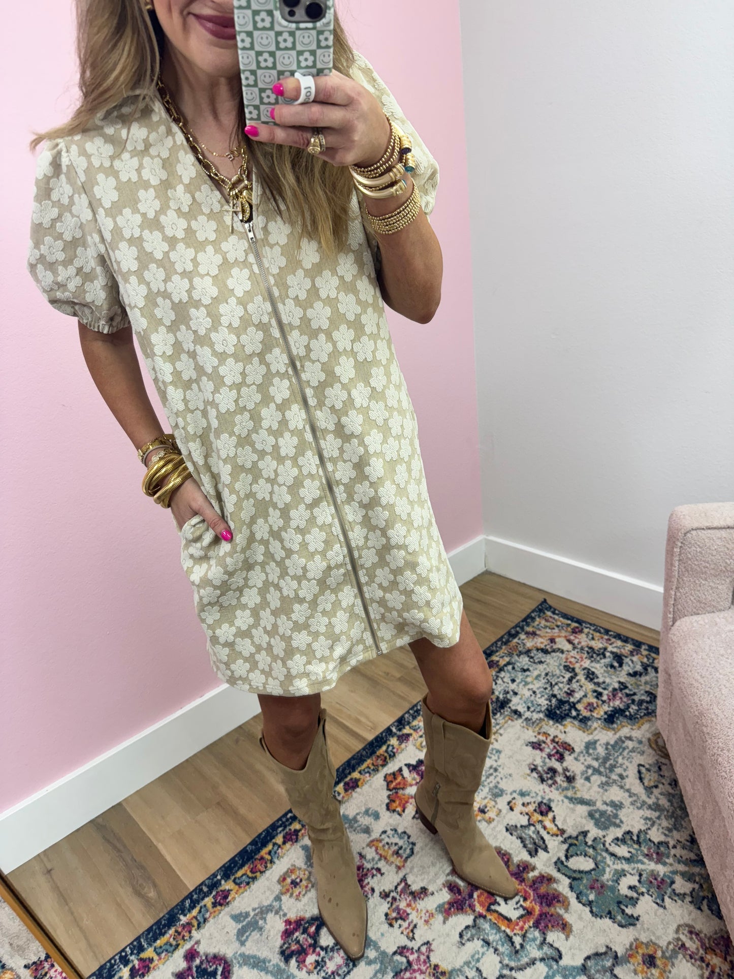 Taupe Suede Tall Boots FS