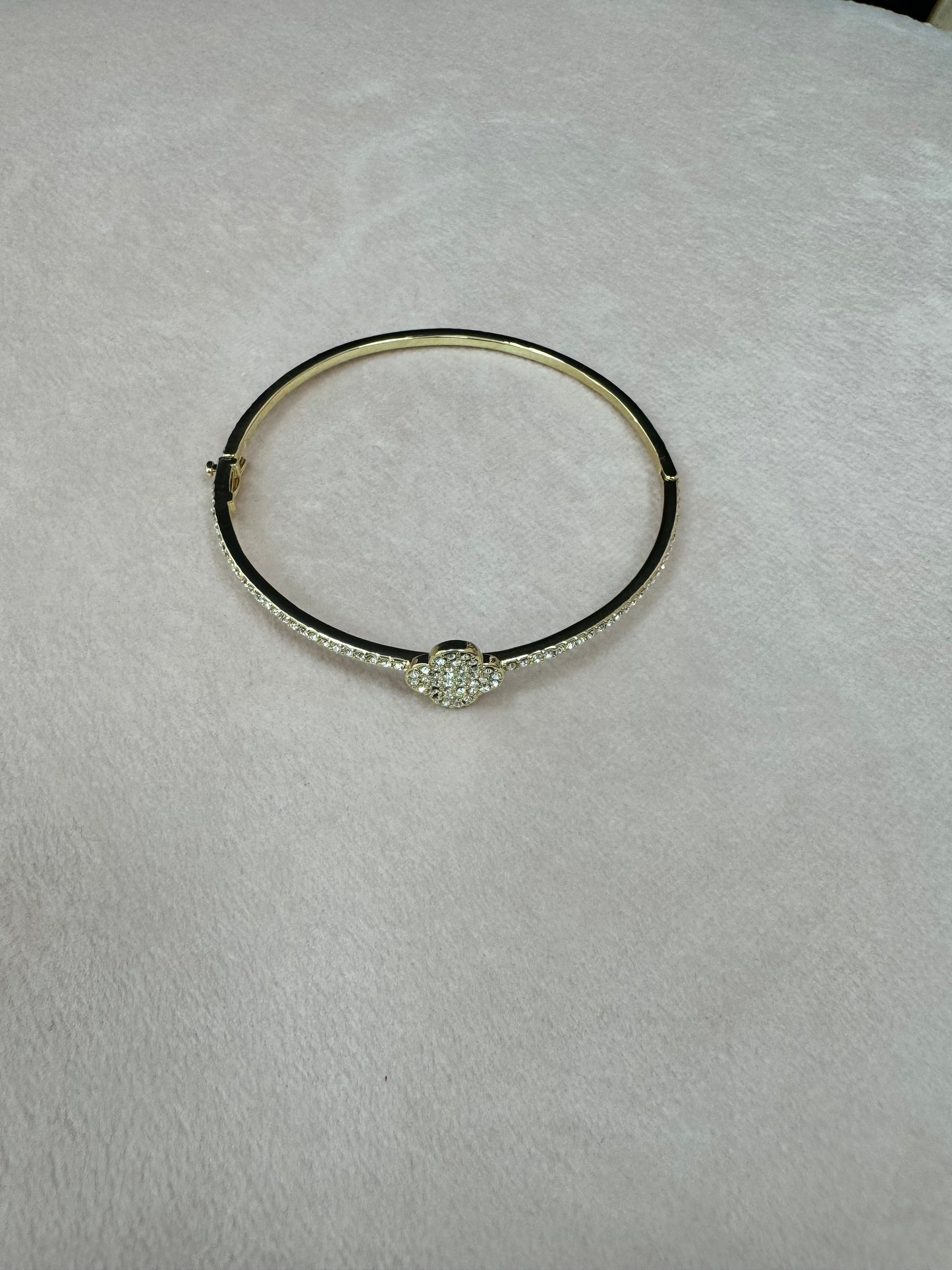 Crystal Clover Bracelet