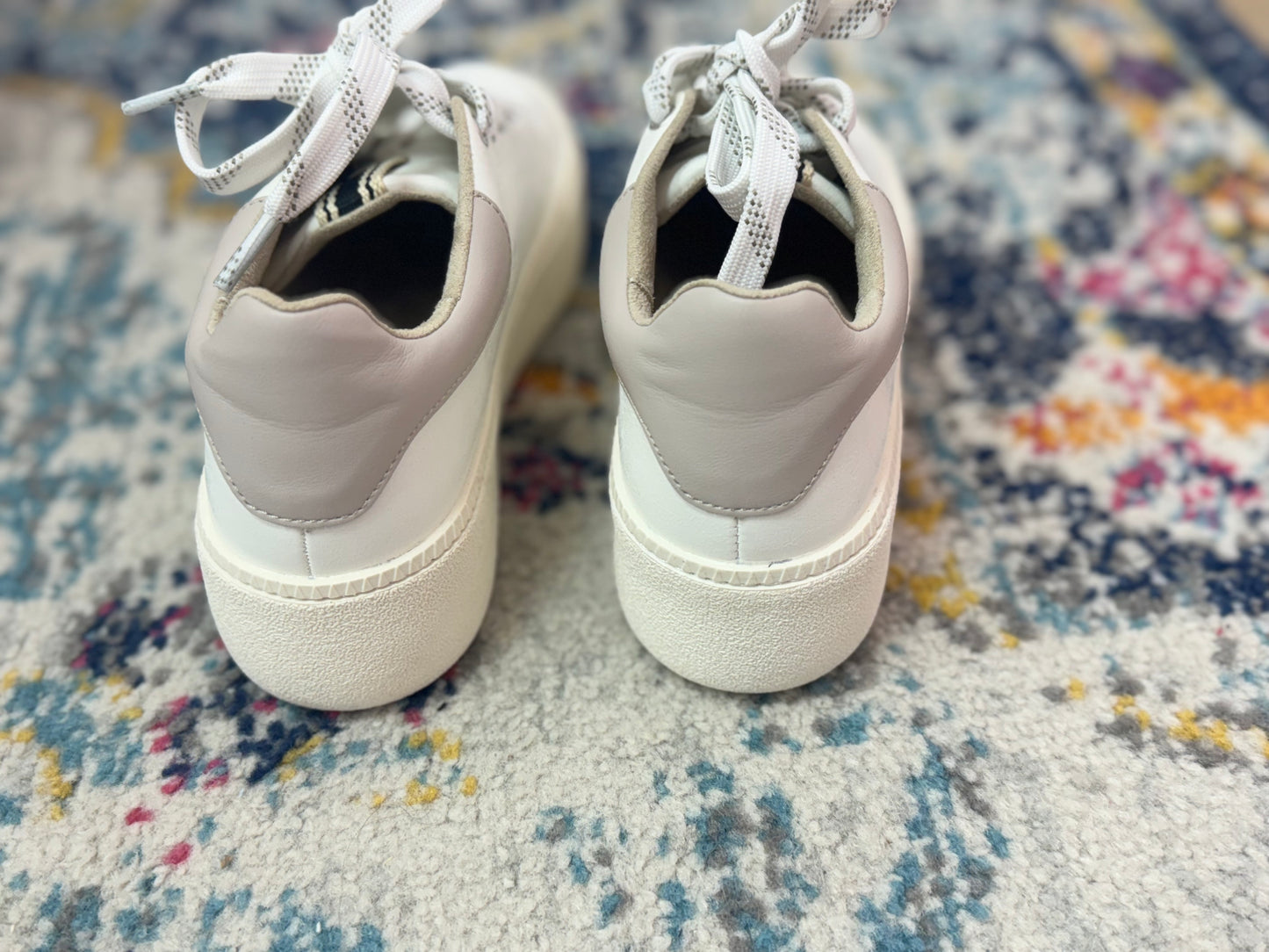 White Chunky Sneakers