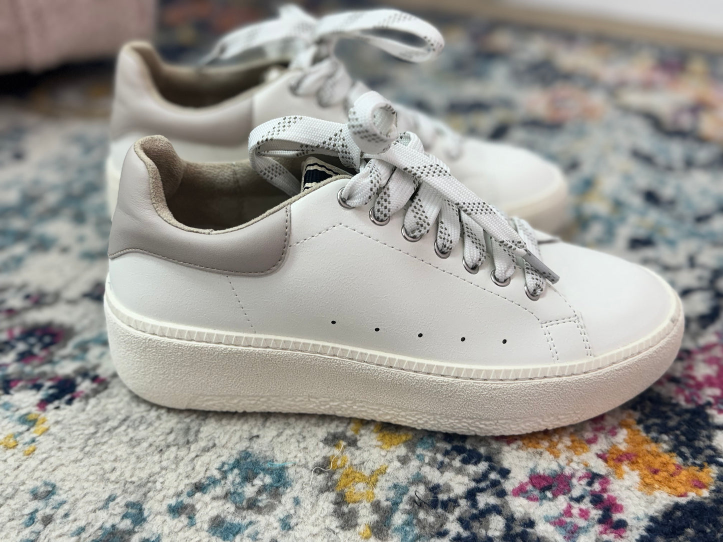 White Chunky Sneakers