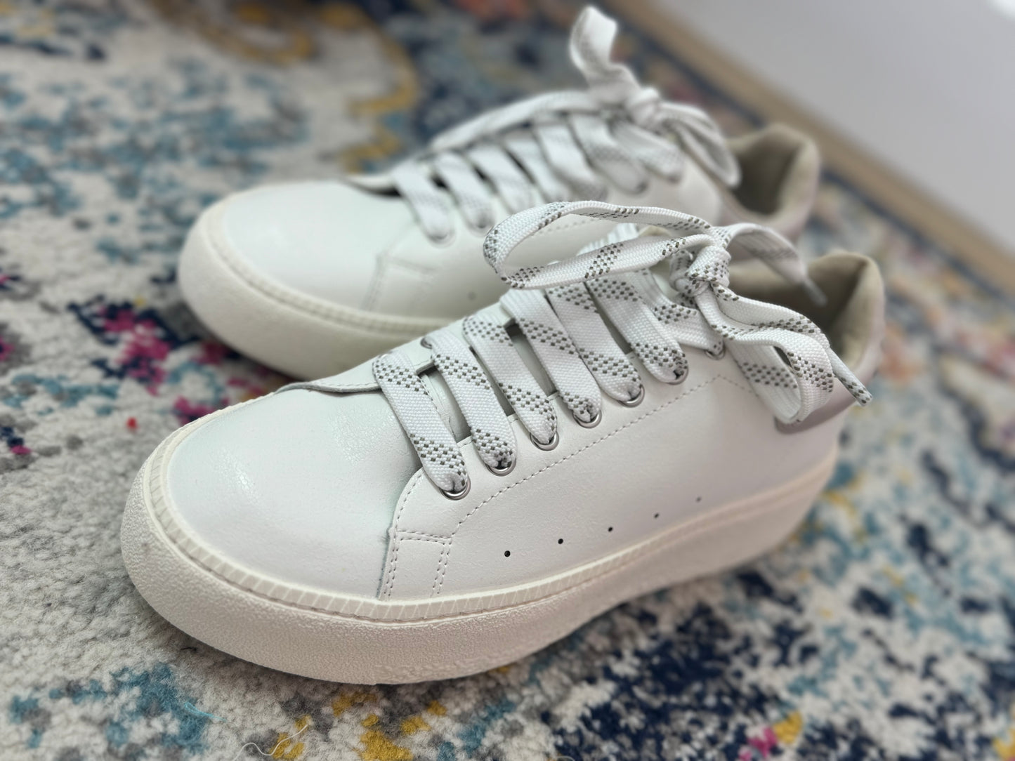 White Chunky Sneakers