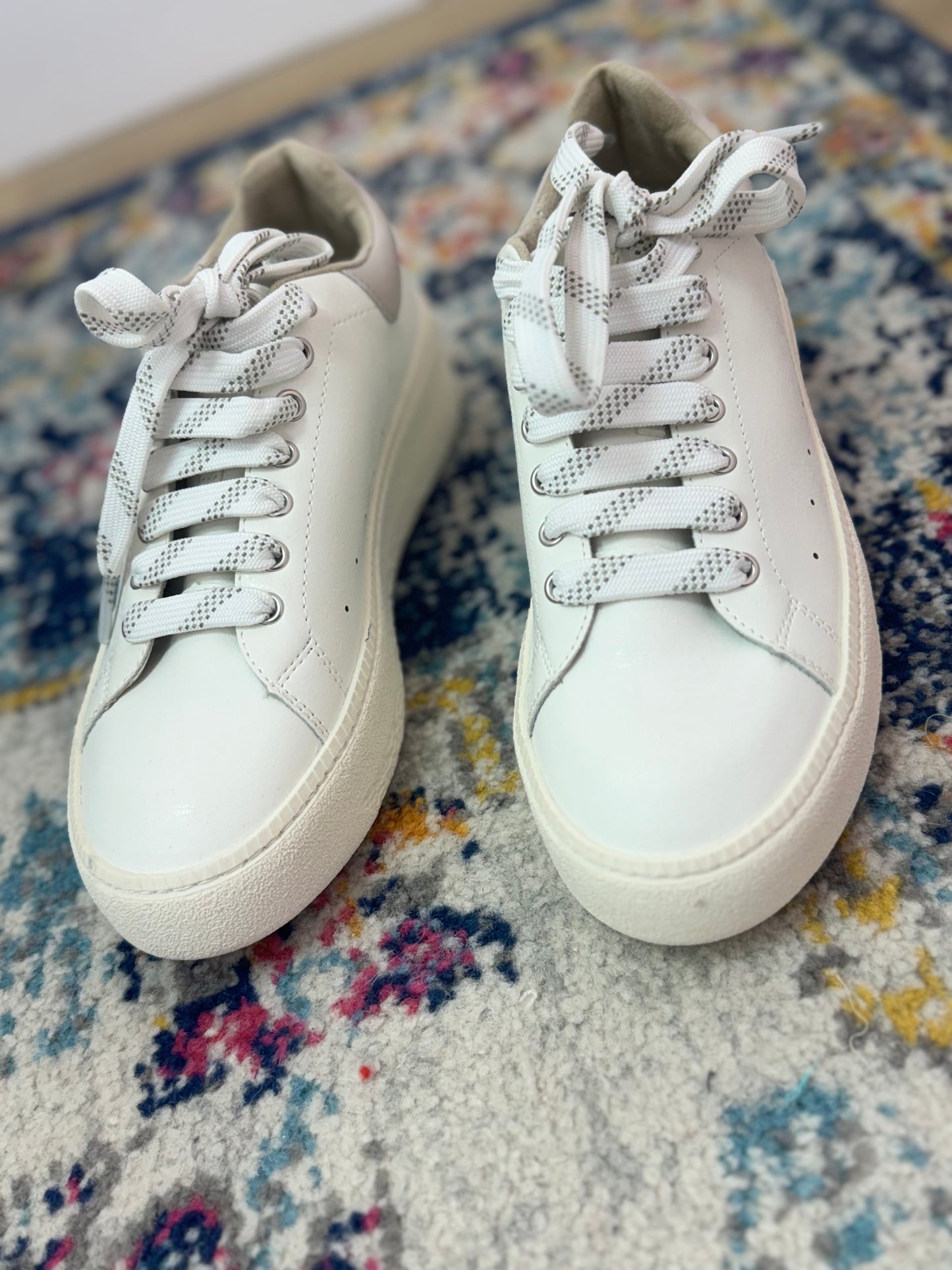 White Chunky Sneakers