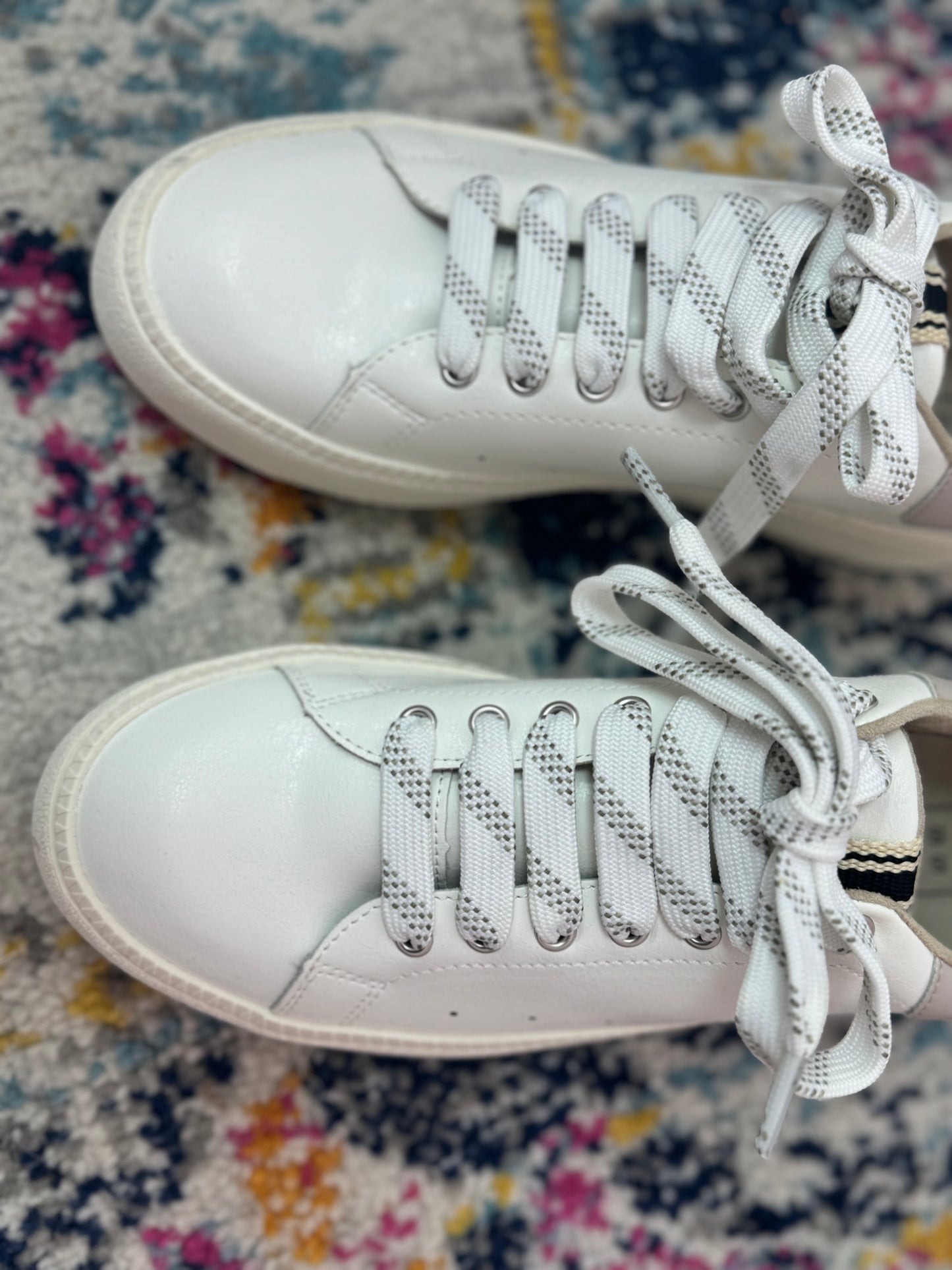 White Chunky Sneakers