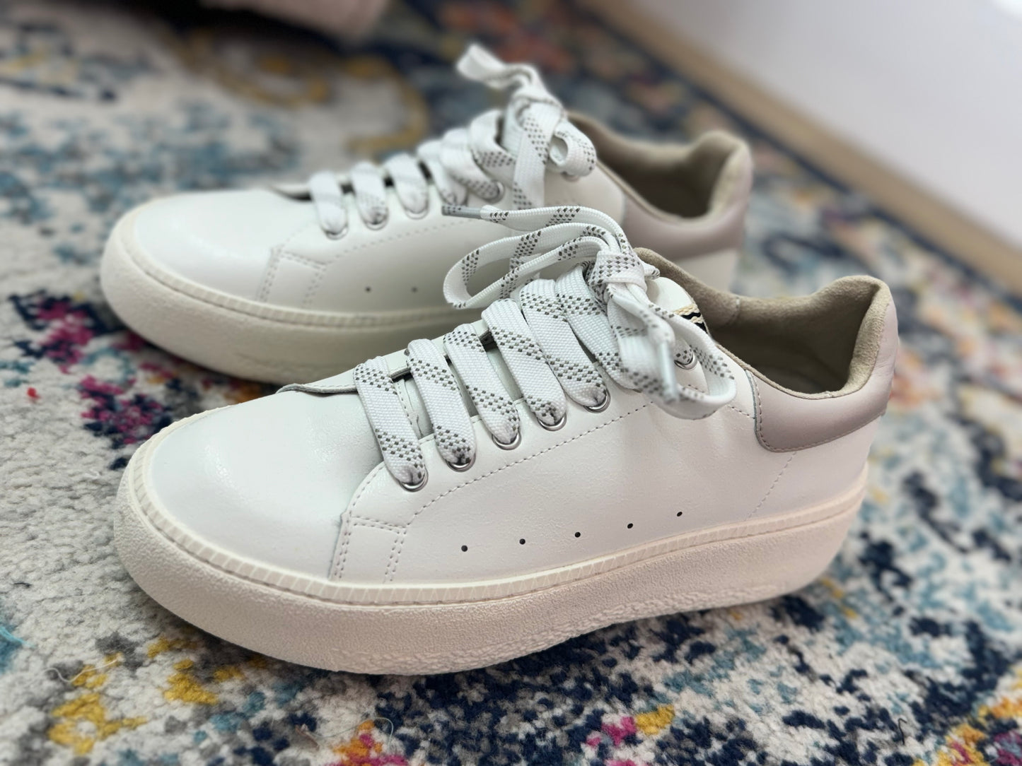 White Chunky Sneakers