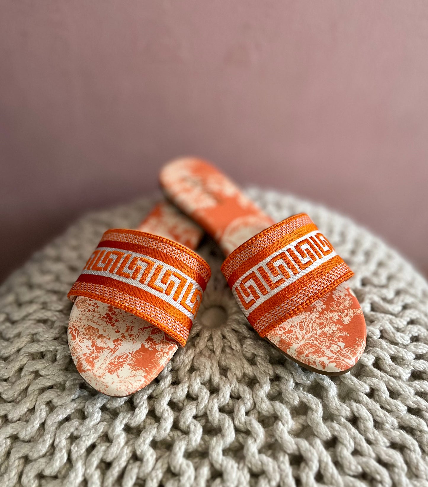 Tiara Sandal- Orange