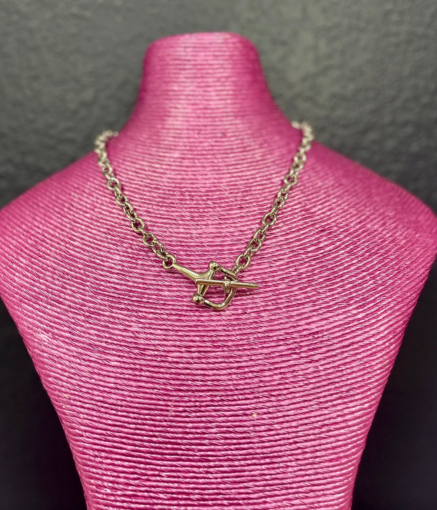Horesebit Toggle Necklace