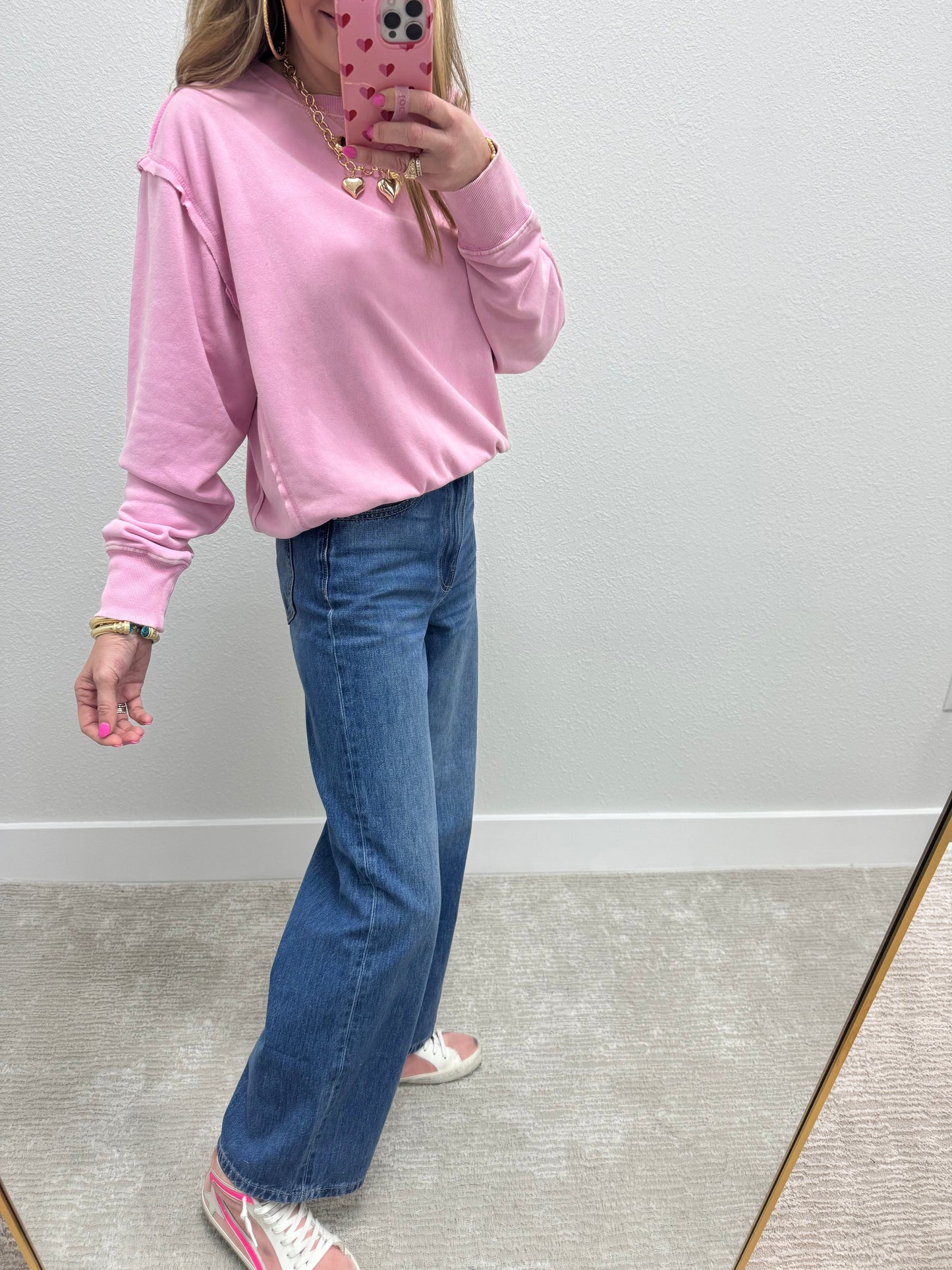 Straight Leg High Waist Jeans FS