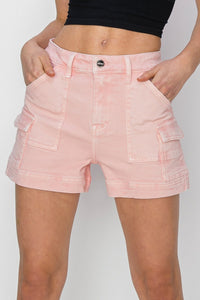 Pink Risen Cargo Shorts