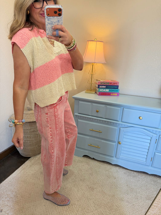 Risen Taffy Slouchy Ankle Barrel Jeans