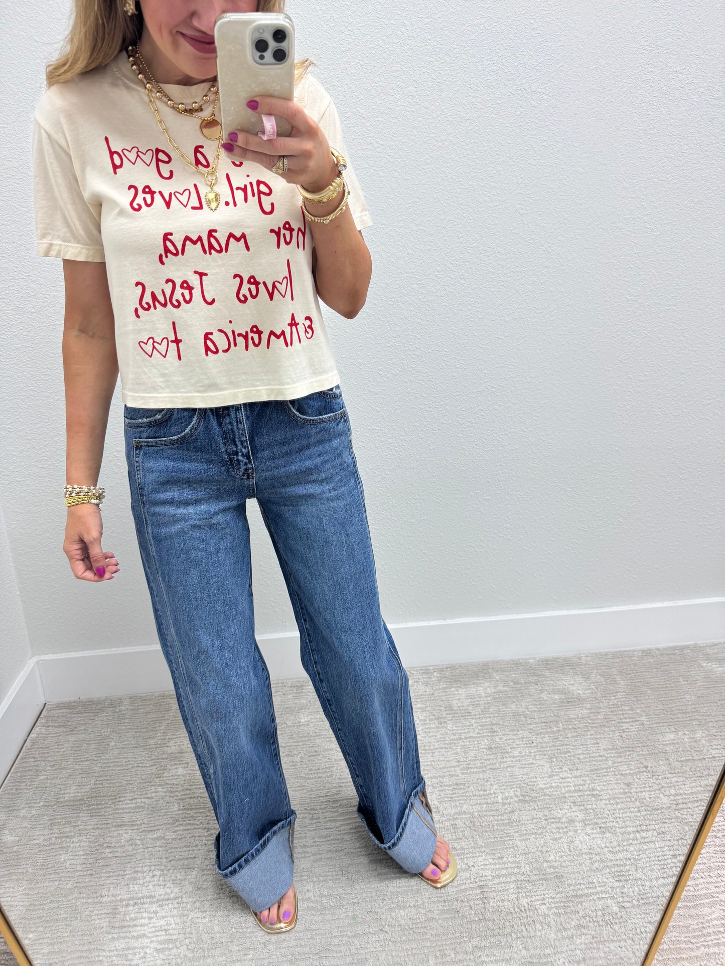 Comfort Colors She’s a Good Girl Crop Tee FS