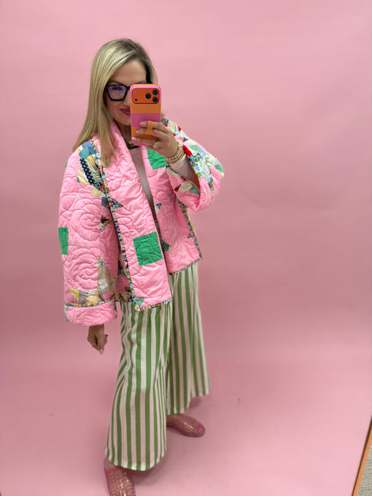 Handmade Quilted Jacket #223