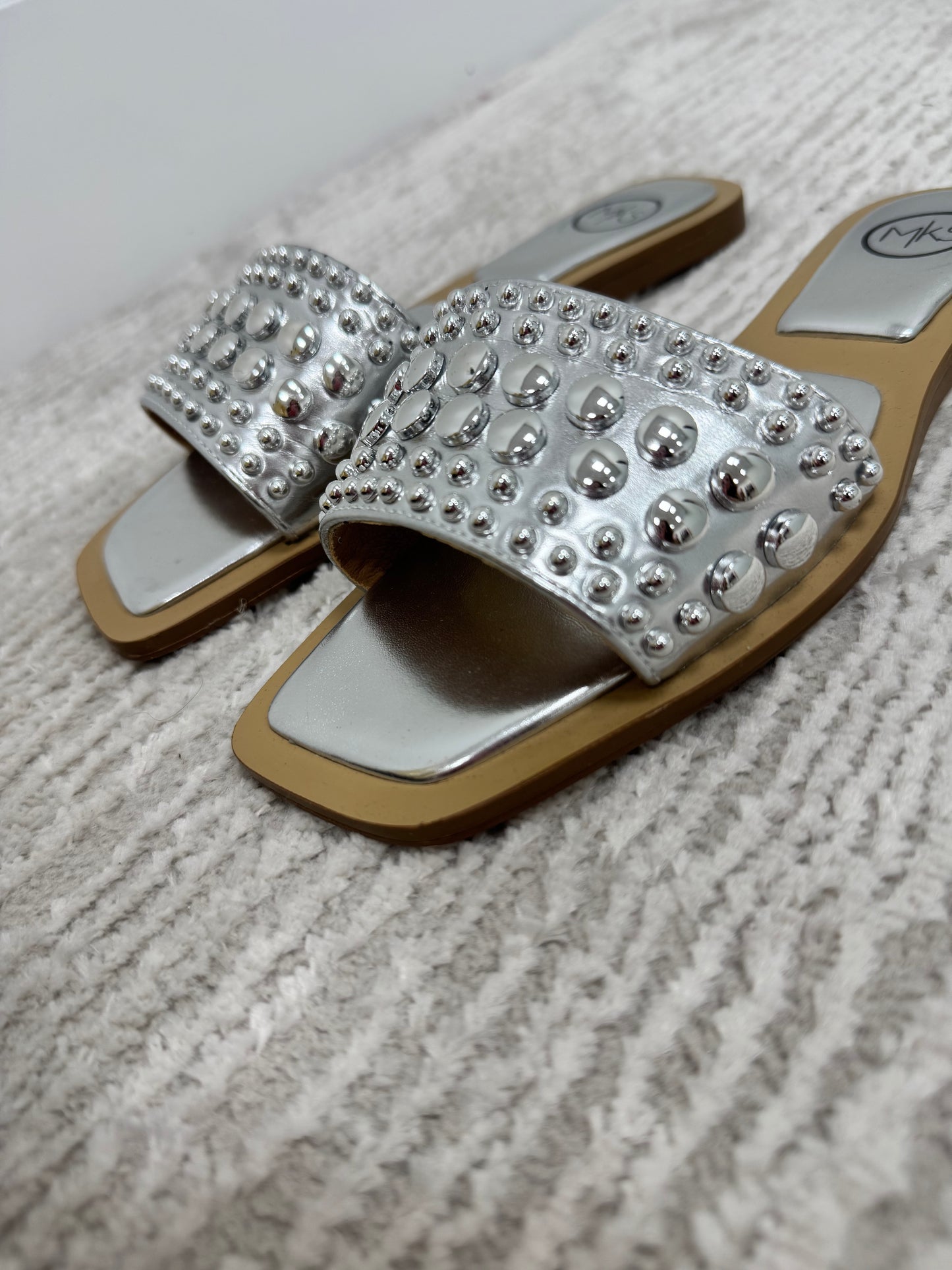 Gia Silver Sandal