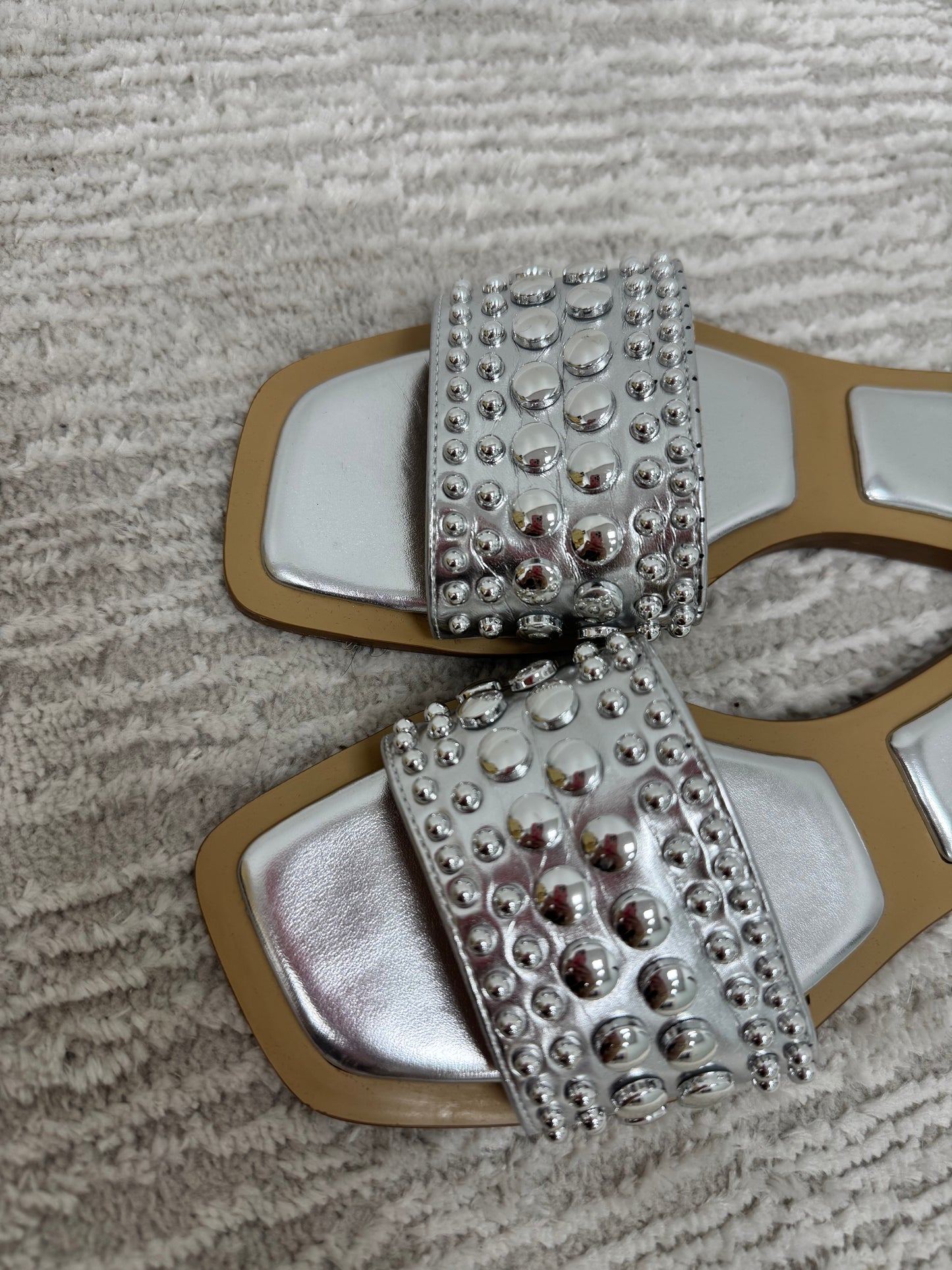 Gia Silver Sandal