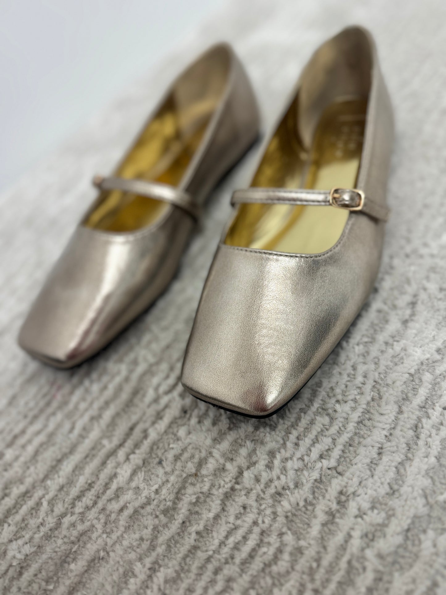 Gold Adele Flats FS