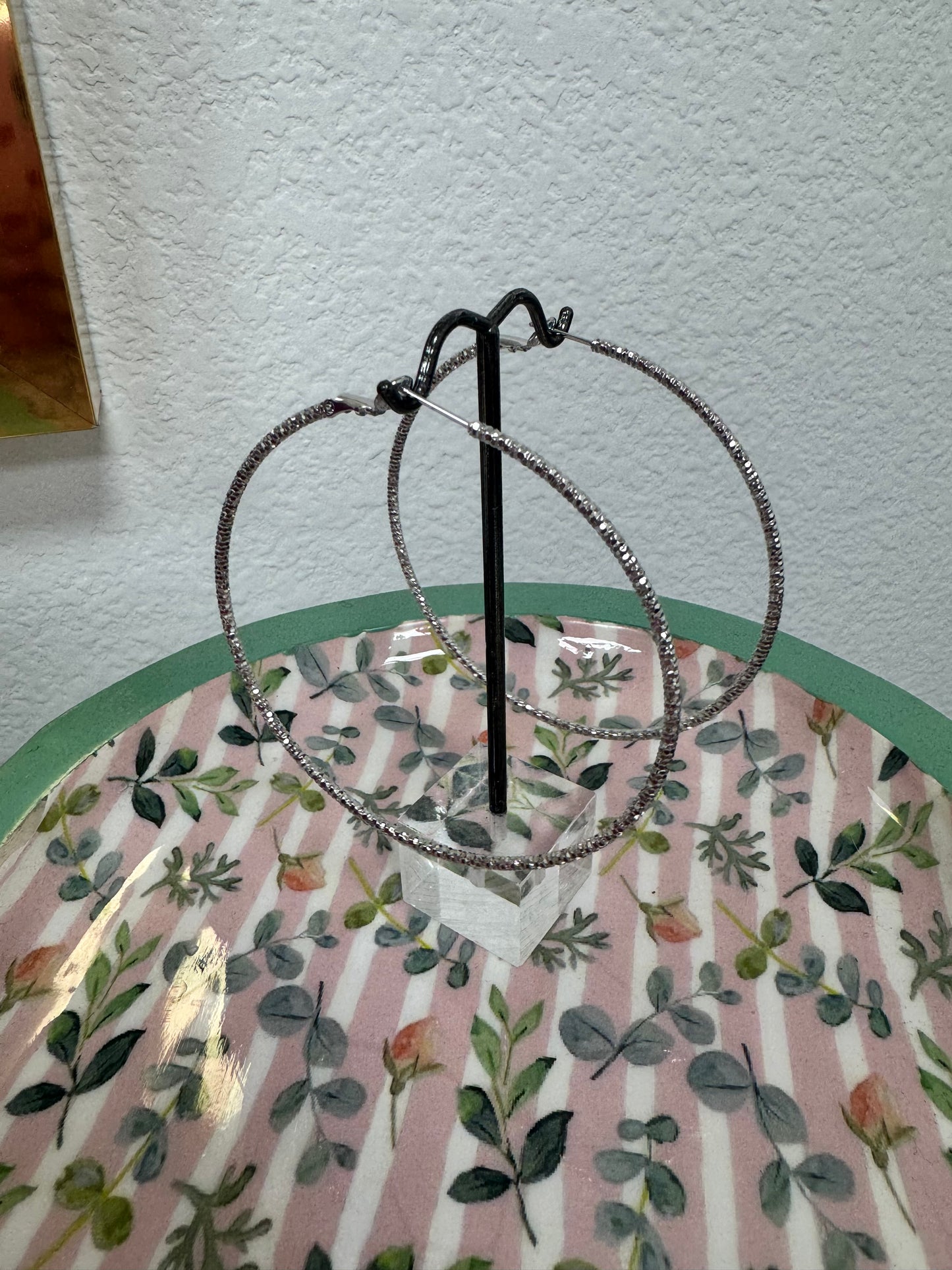 Large Dipped Hoops (Silver and Gold)