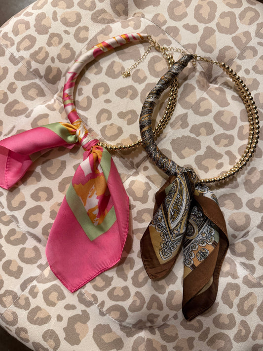 Scarf Style Necklace (2 colors)