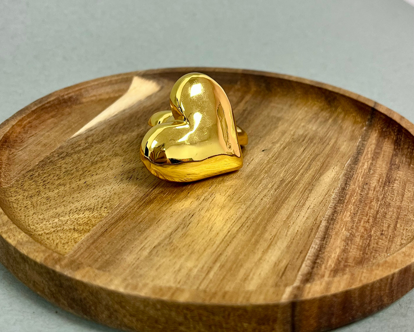 Stainless Steel Heart Earrings