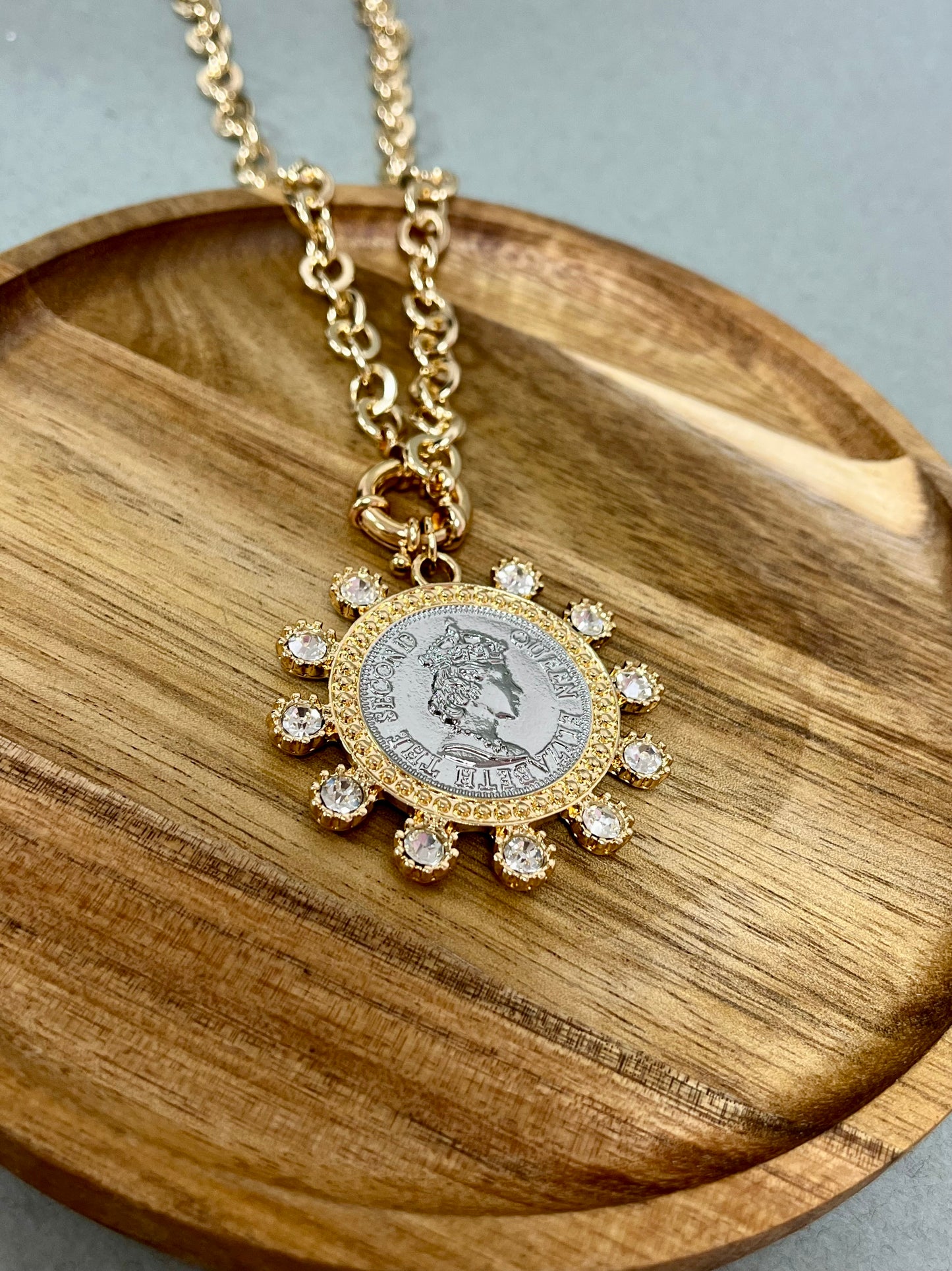 Gold Coin Necklace