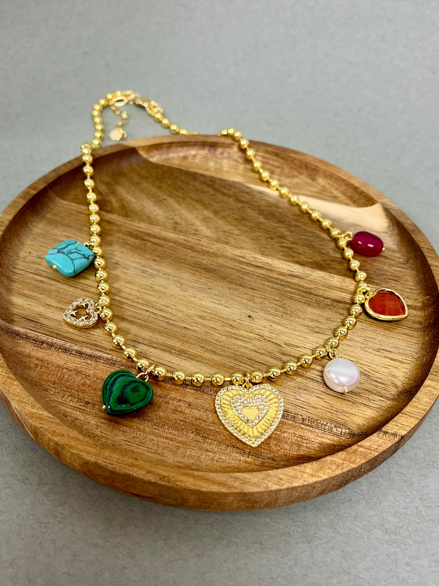 Colorful Charm Necklace