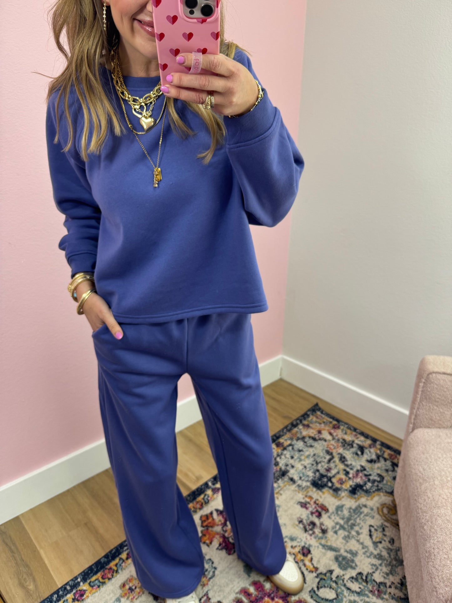 Marlin Wide Leg Two Piece Sweatsuit FS