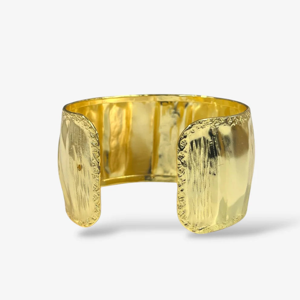 Riley Cuff-  3 Stone Turquoise Cuff